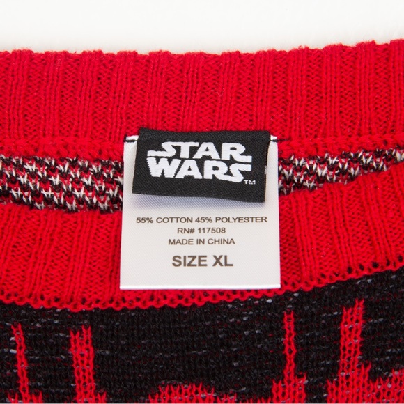 Lucas Film Marry Sithmas Ugly Star Wars Holiday Sweater - Picture 4 of 11
